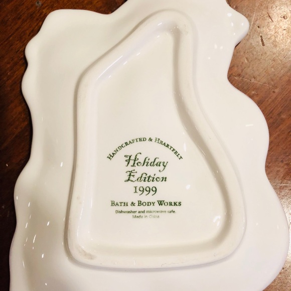 Bath and Body Works Snowman Couple Holiday Tray - Picture 2 of 6